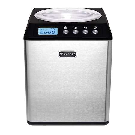 Whynter 2.1 Qt Upright Ice Cream Maker with Stainless Steel